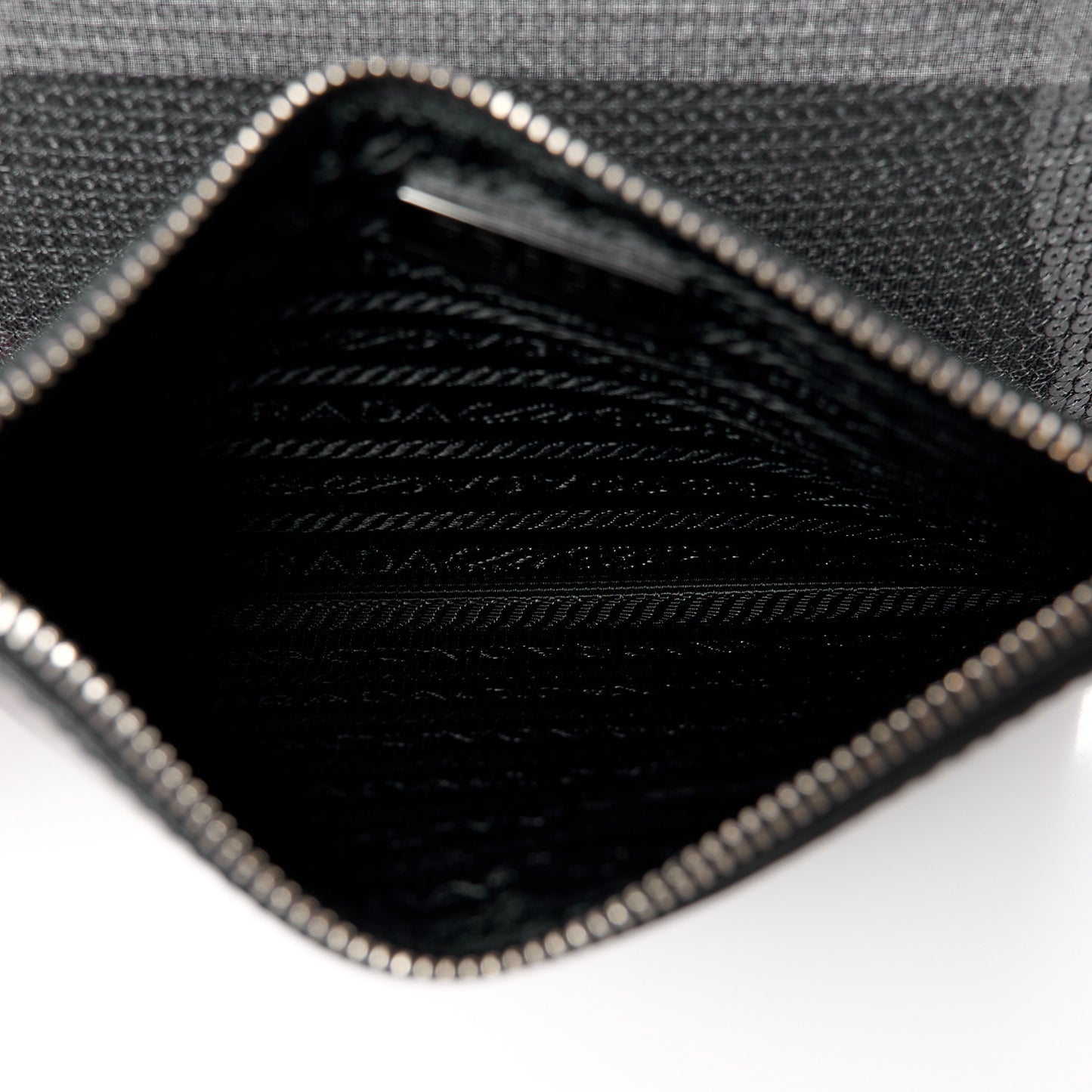 Sequin Rete Paillettes Small Tote Bag Black