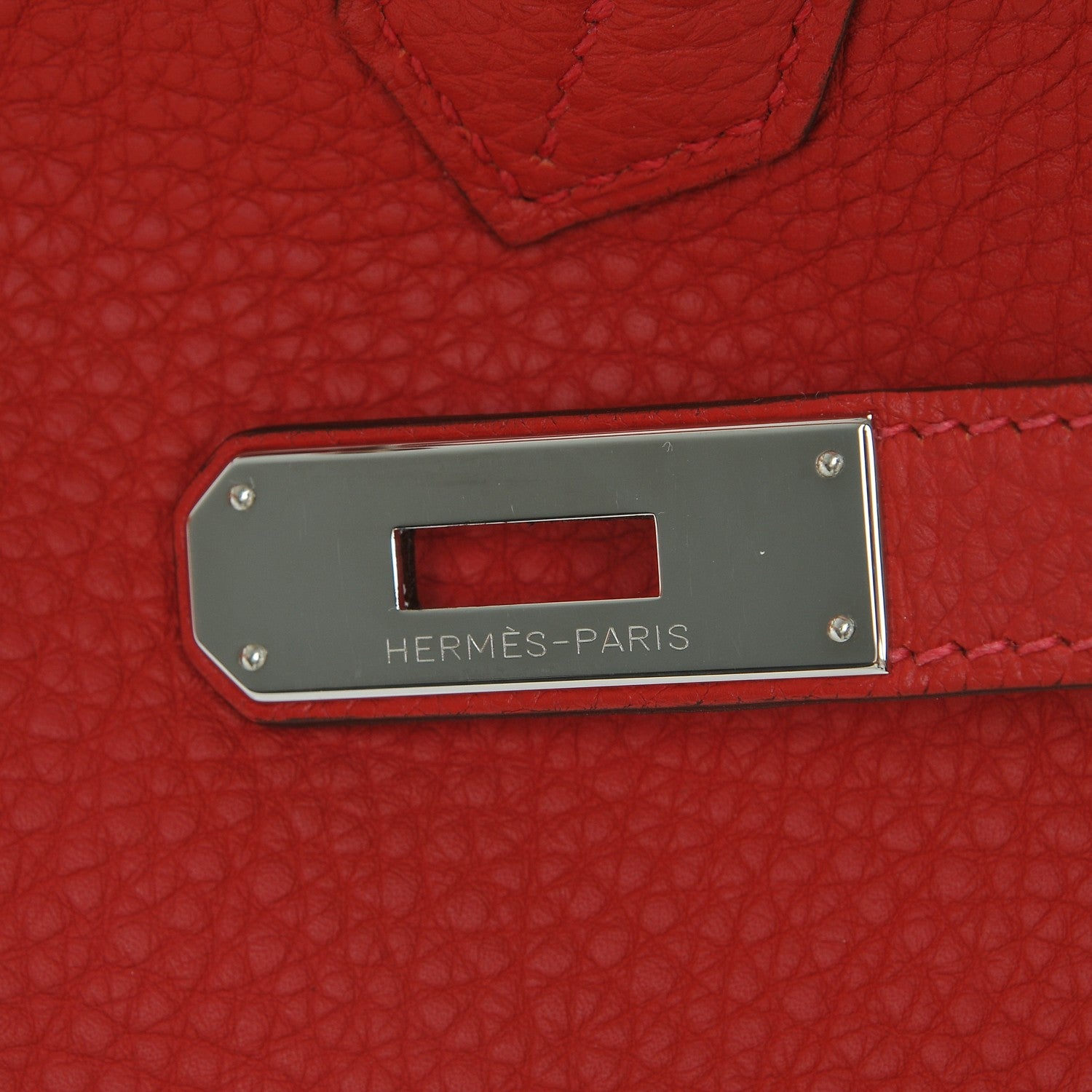 Hermes Togo Birkin 35 Rouge Casaque 15 of 23