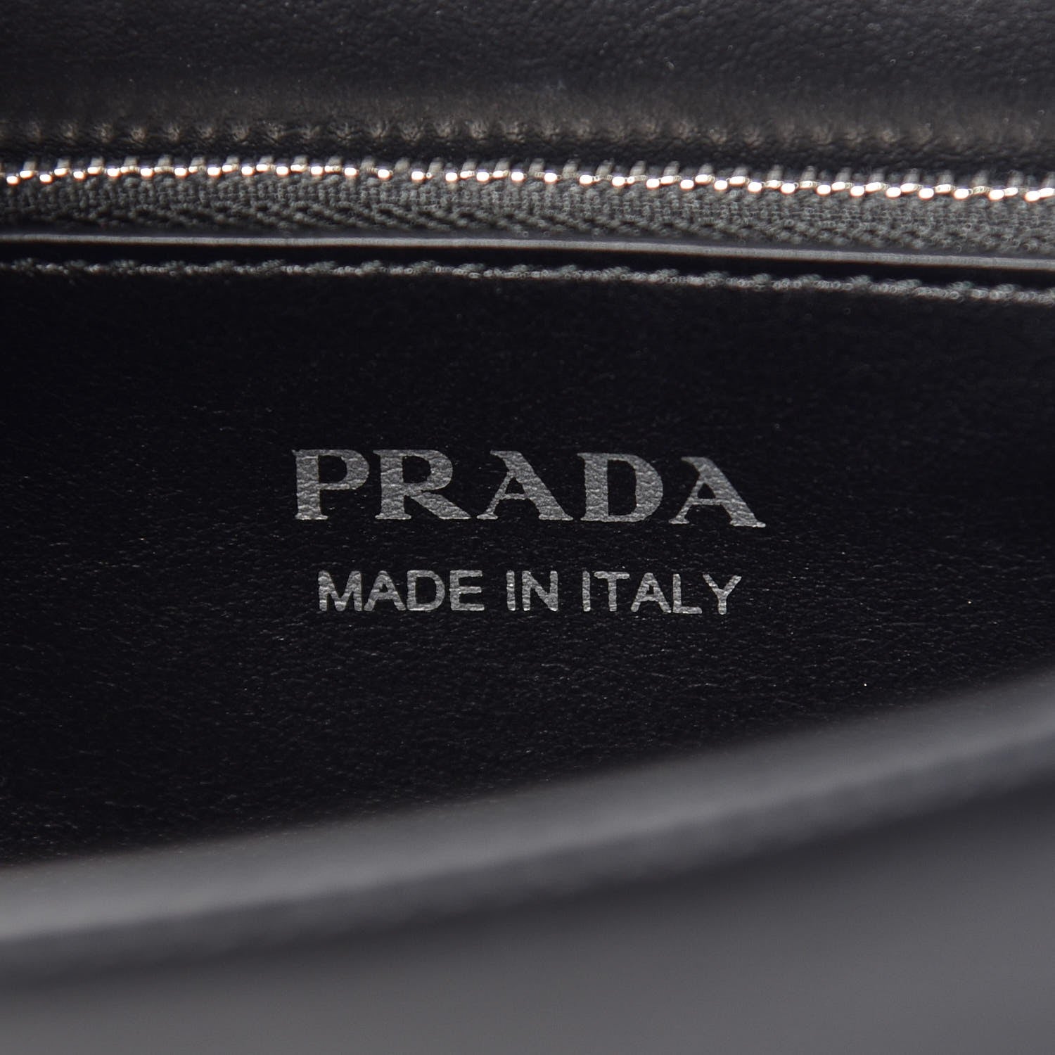 Prada City Calfskin Saffiano Racing Logo Elektra Shoulder Bag Black Verde 5 of 6
