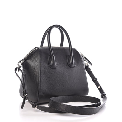 Givenchy Sugar Goatskin Mini Antigona Black 3 of 10