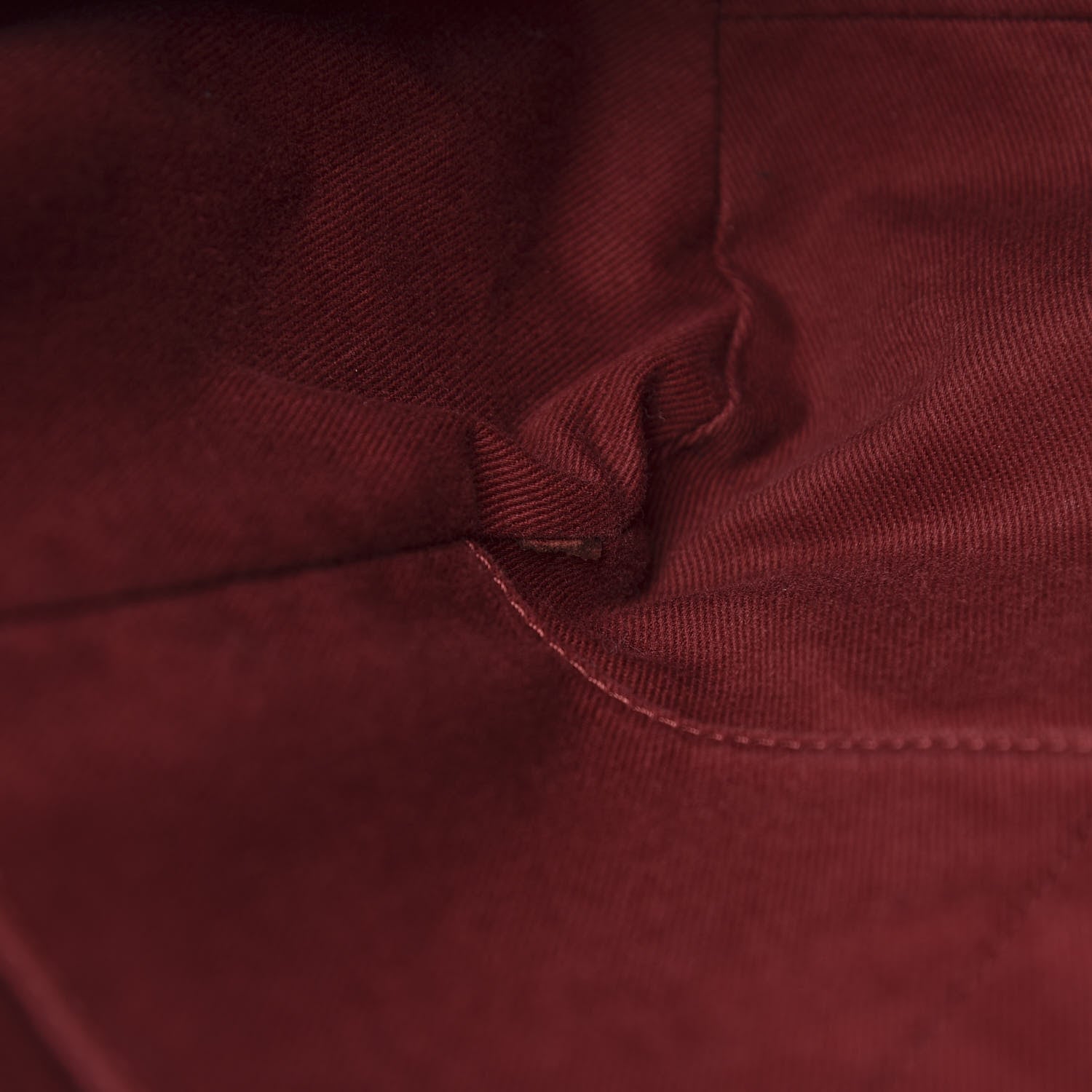 Chanel Canvas Small Deauville Tote Red 12 of 12