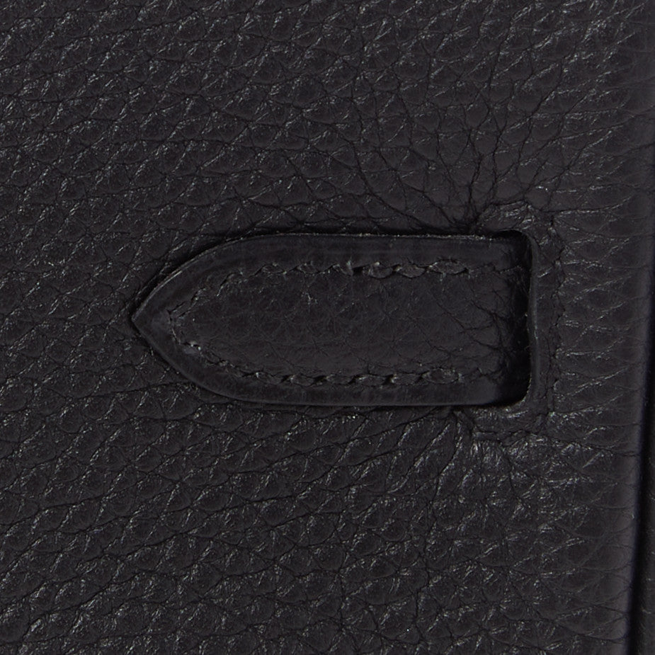 Hermes Togo Birkin 25 Black 9 of 32