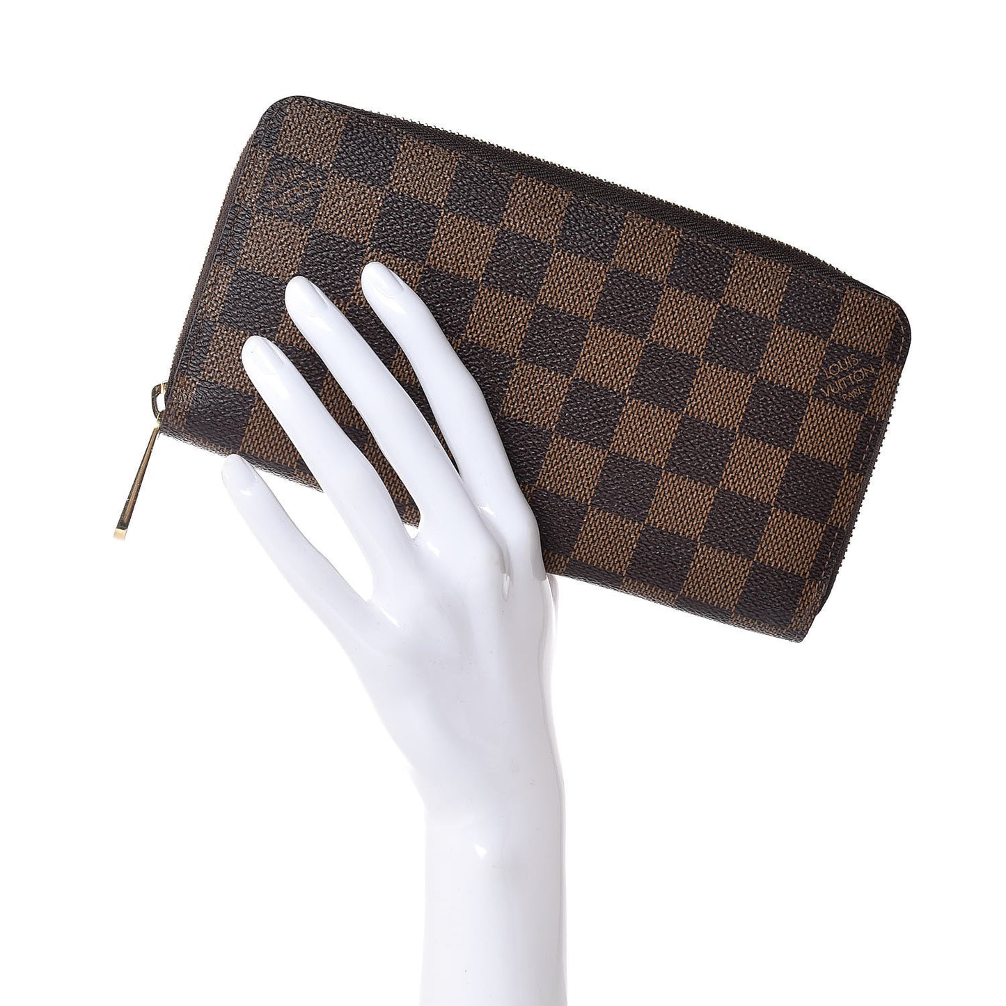 Damier Ebene Zippy Wallet