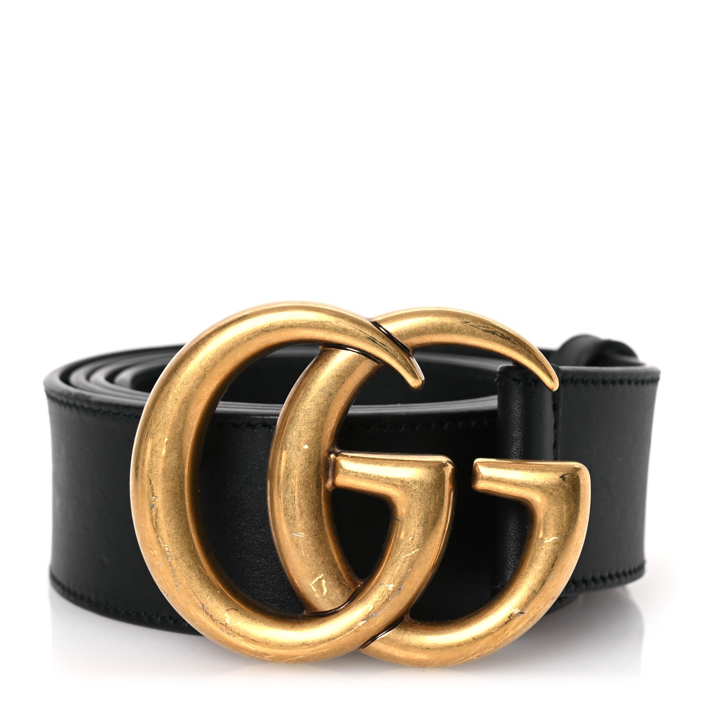 Calfskin Double G 40mm Belt 95 38 Black
