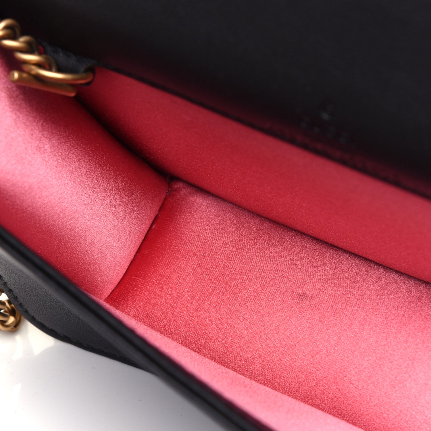 Gucci Velvet Matelasse GG Marmont Mini Bag Black 9 of 13