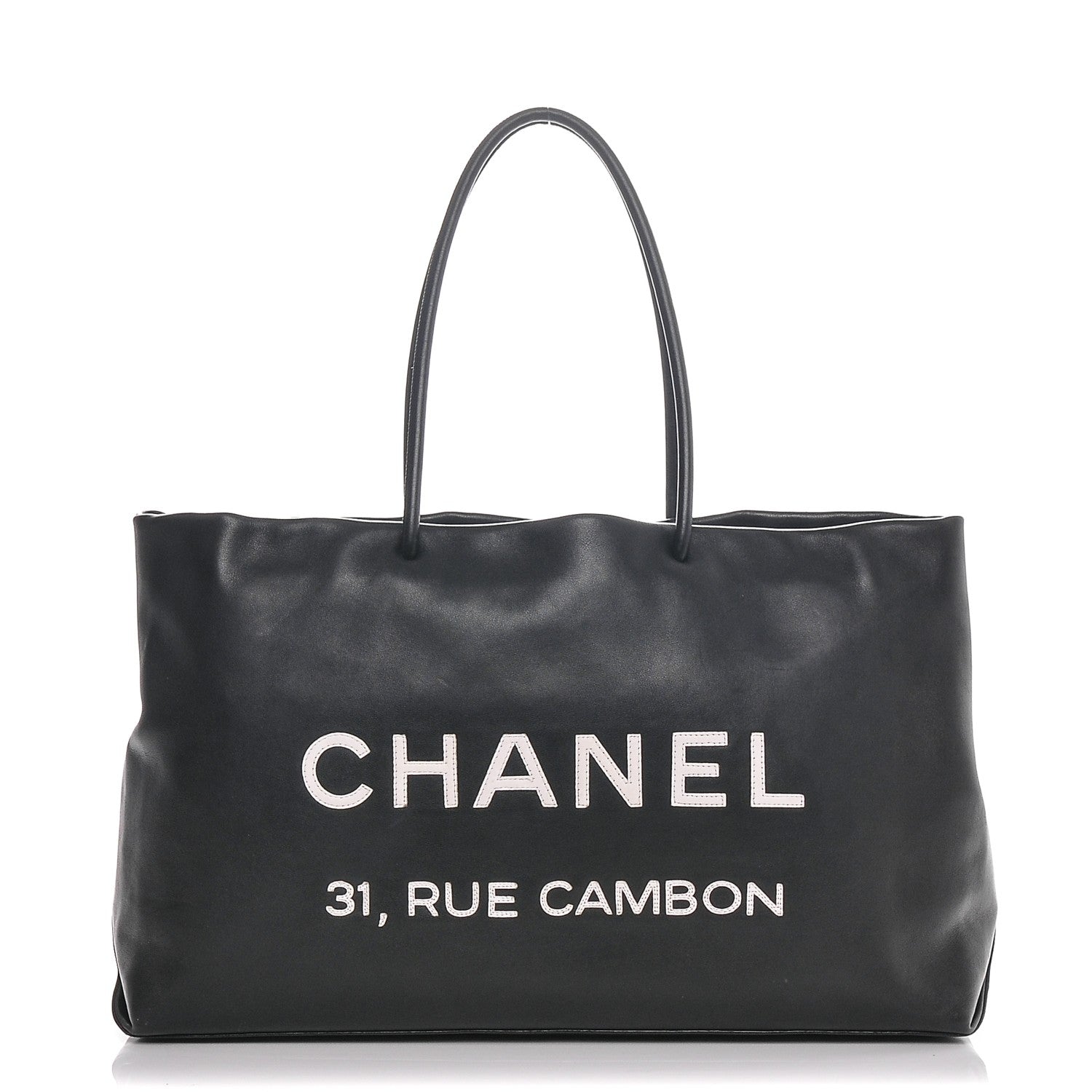 Chanel Calfskin Large Essential 31 Rue Cambon Tote Black 1 of 6