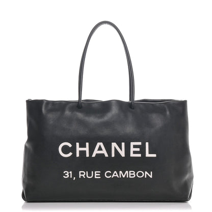 Chanel Calfskin Large Essential 31 Rue Cambon Tote Black 1 of 6