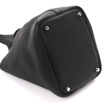 Hermes Taurillon Clemence Picotin Lock 18 PM Black 9 of 11