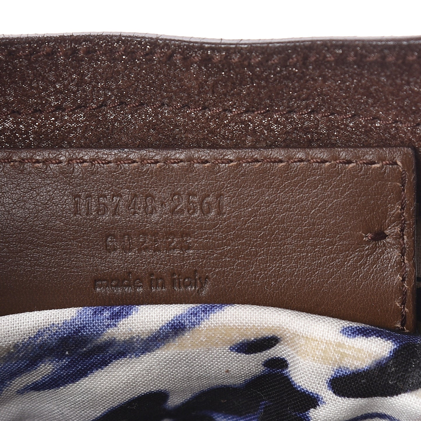 Metallic Craquele Calfskin Classic Hardware City Bronze