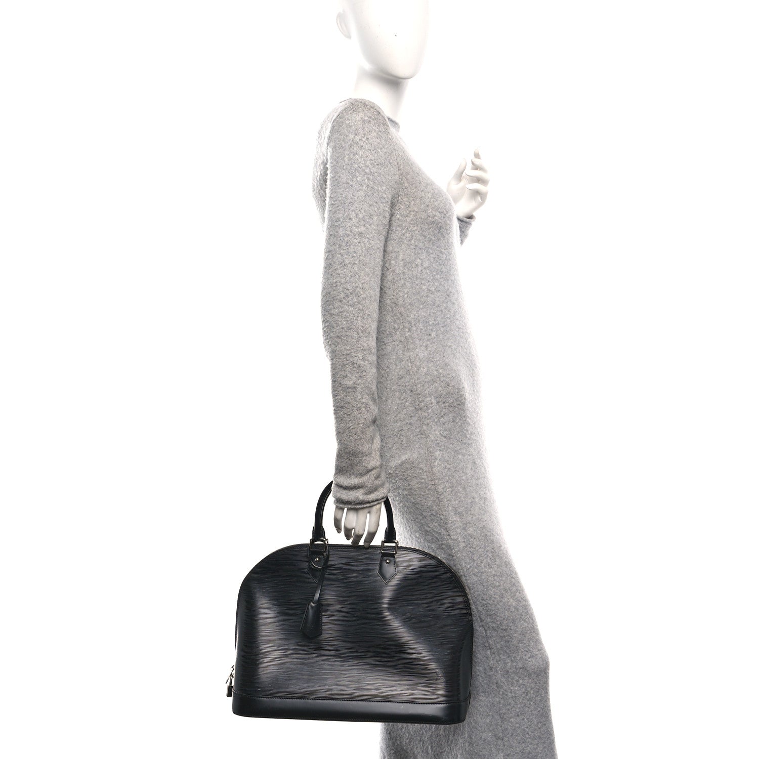 Louis Vuitton Epi Alma GM Black 2 of 9