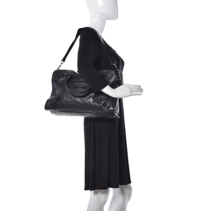 Balenciaga Agneau Giant Brogues Hardware City Black 2 of 10