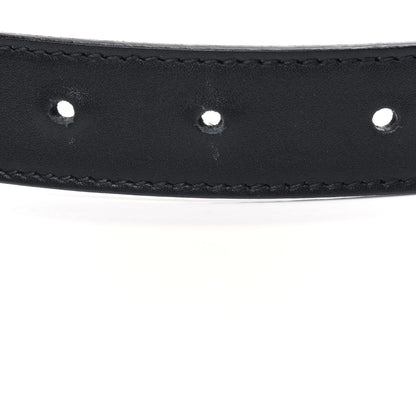 Gucci Moon Calfskin Torchon Double G 25mm Belt 75 30 Black 5 of 10
