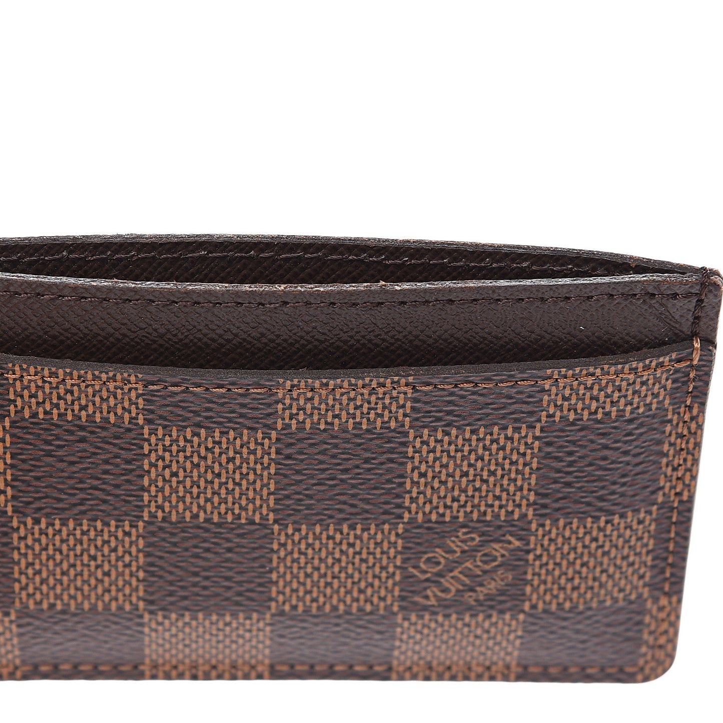 Damier Ebene Card Holder