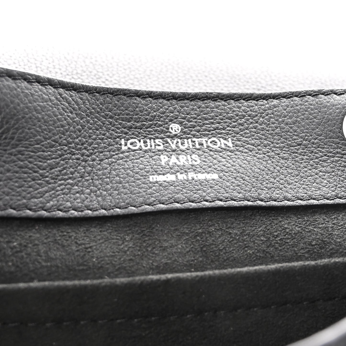 Calfskin Lockme Backpack Black