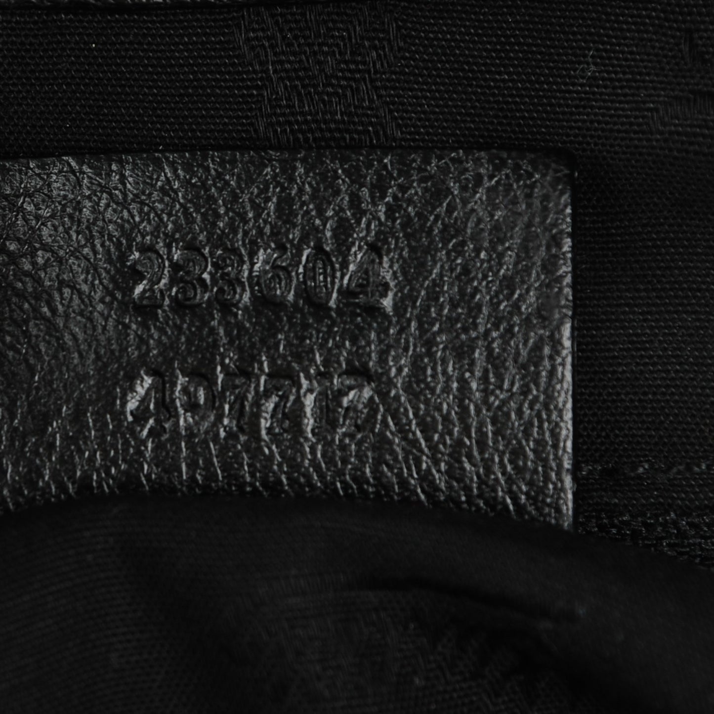 Guccissima Large New Ladies Web Hobo Black