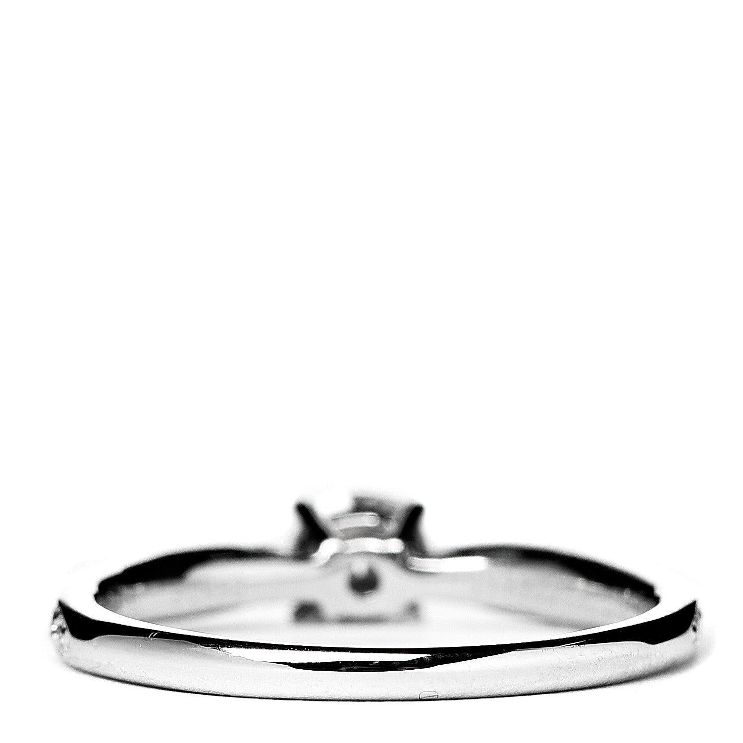 Tiffany Platinum Diamond .31ct Round Brilliant Harmony Engagement Ring 49 4.75 2 of 6