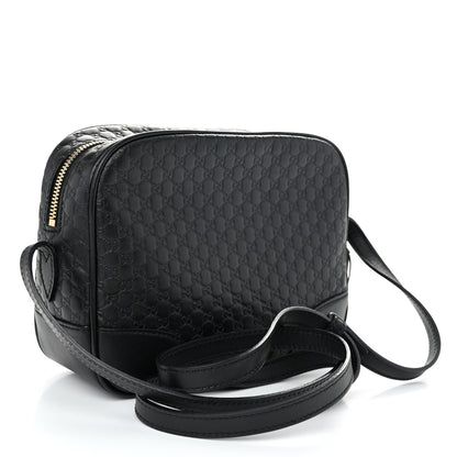 Gucci Microguccissima Mini Bree Messenger Bag Black 3 of 12