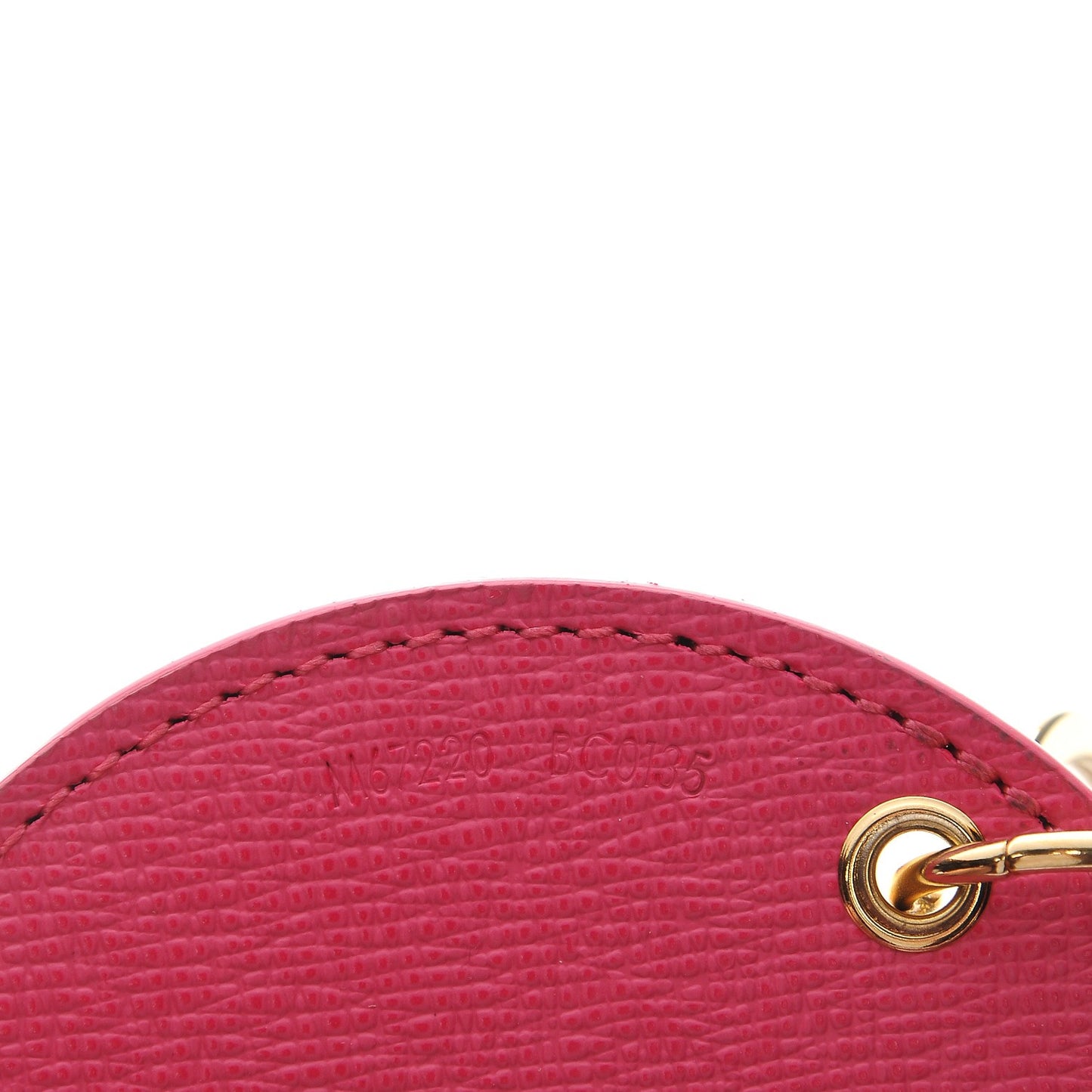 Monogram Illustre V Bag Charm Key Ring Grenade
