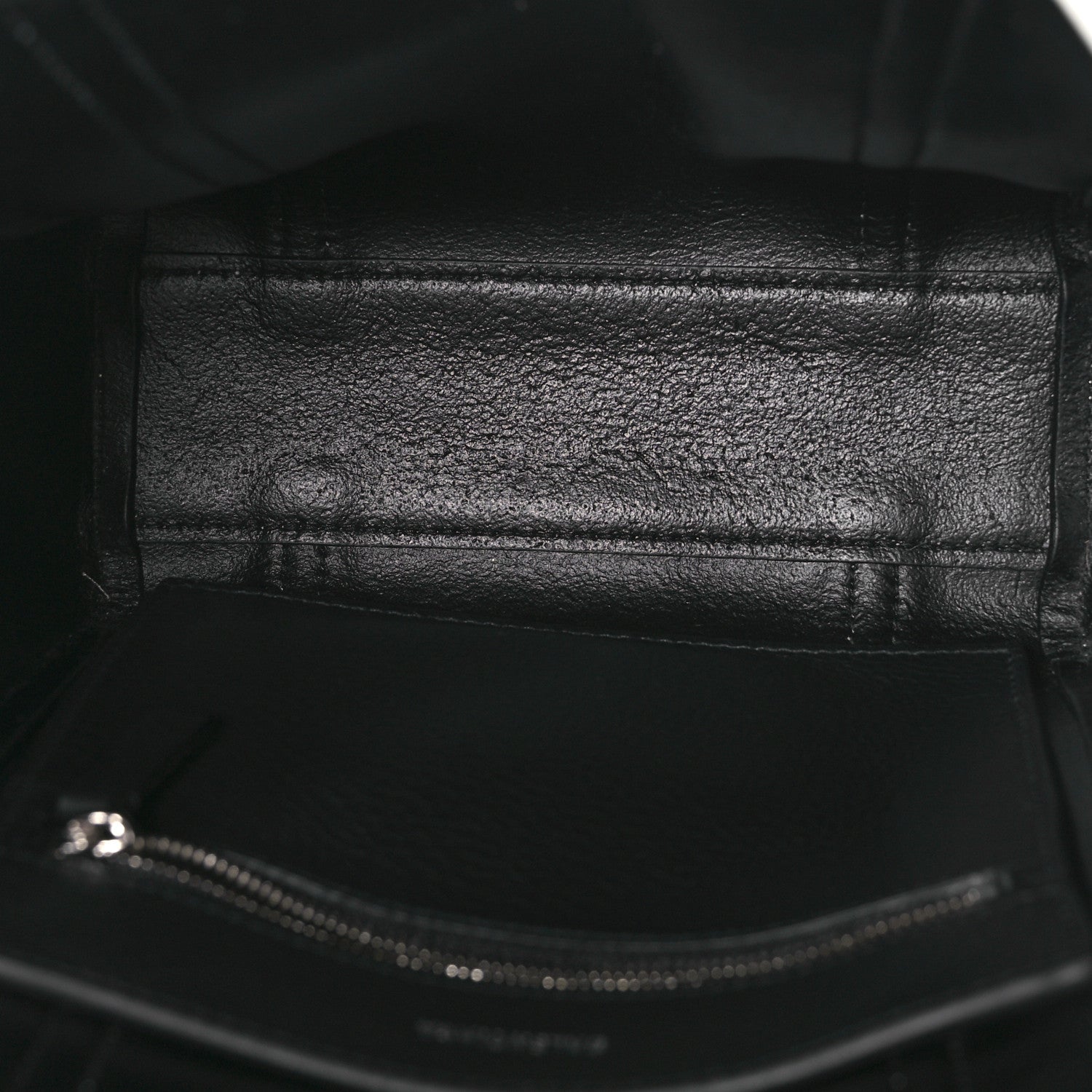 Balenciaga Smooth Calfskin Double Sided XXS Everyday Tote White Light Black 5 of 9