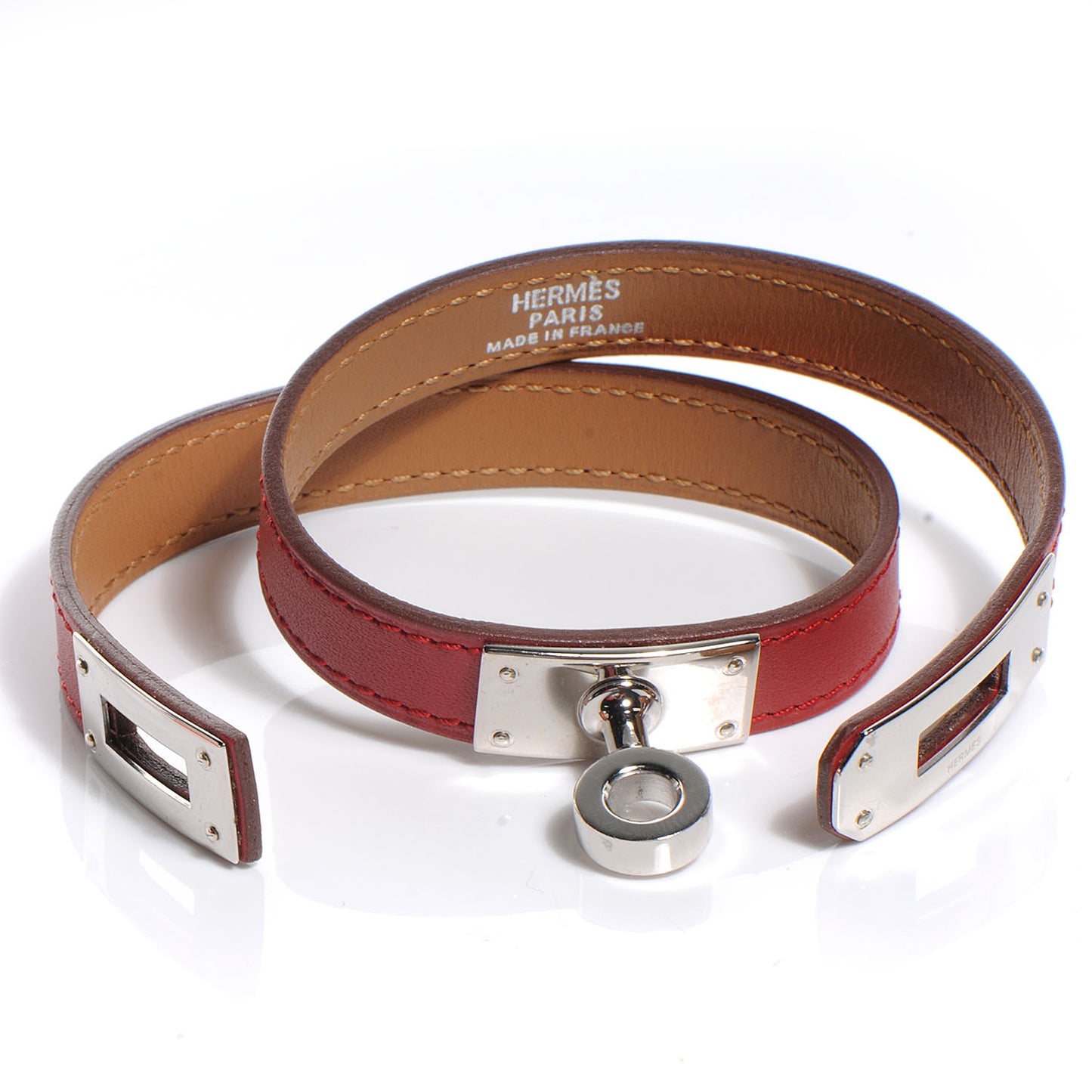 Chamonix Kelly Double Tour Bracelet S Rouge Garance