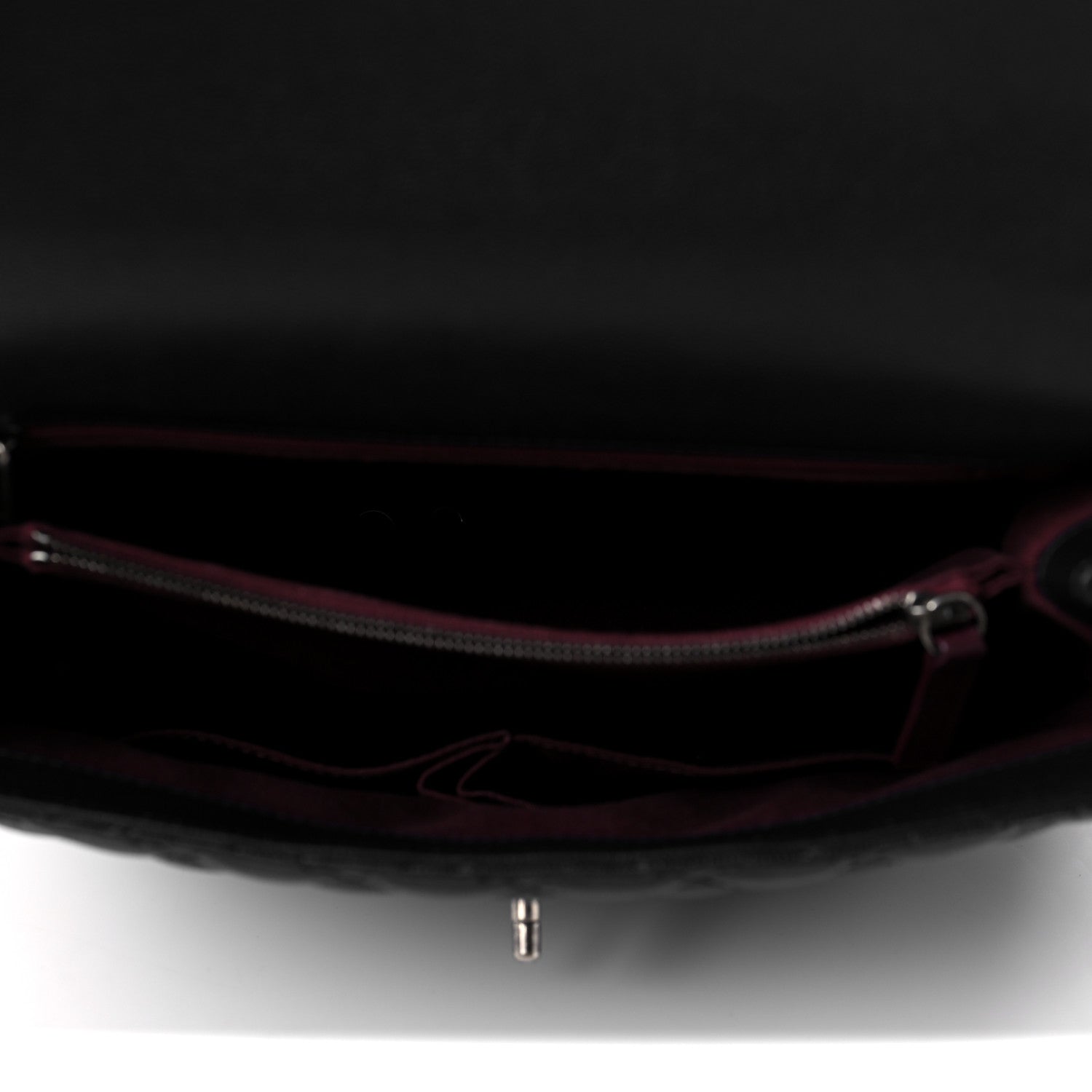 Chanel Caviar Quilted Large Coco Handle Flap Black 5 of 10