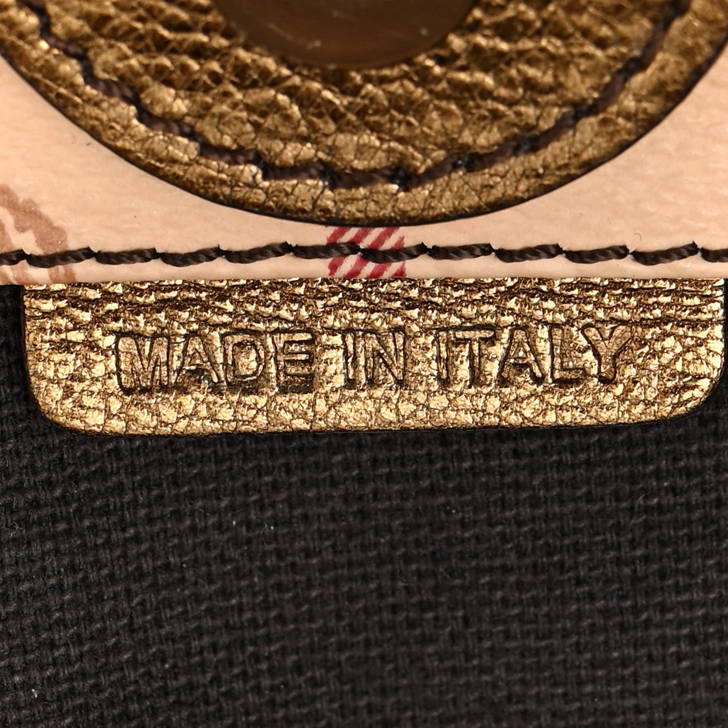 Haymarket Check Small Canterbury Tote Bronze