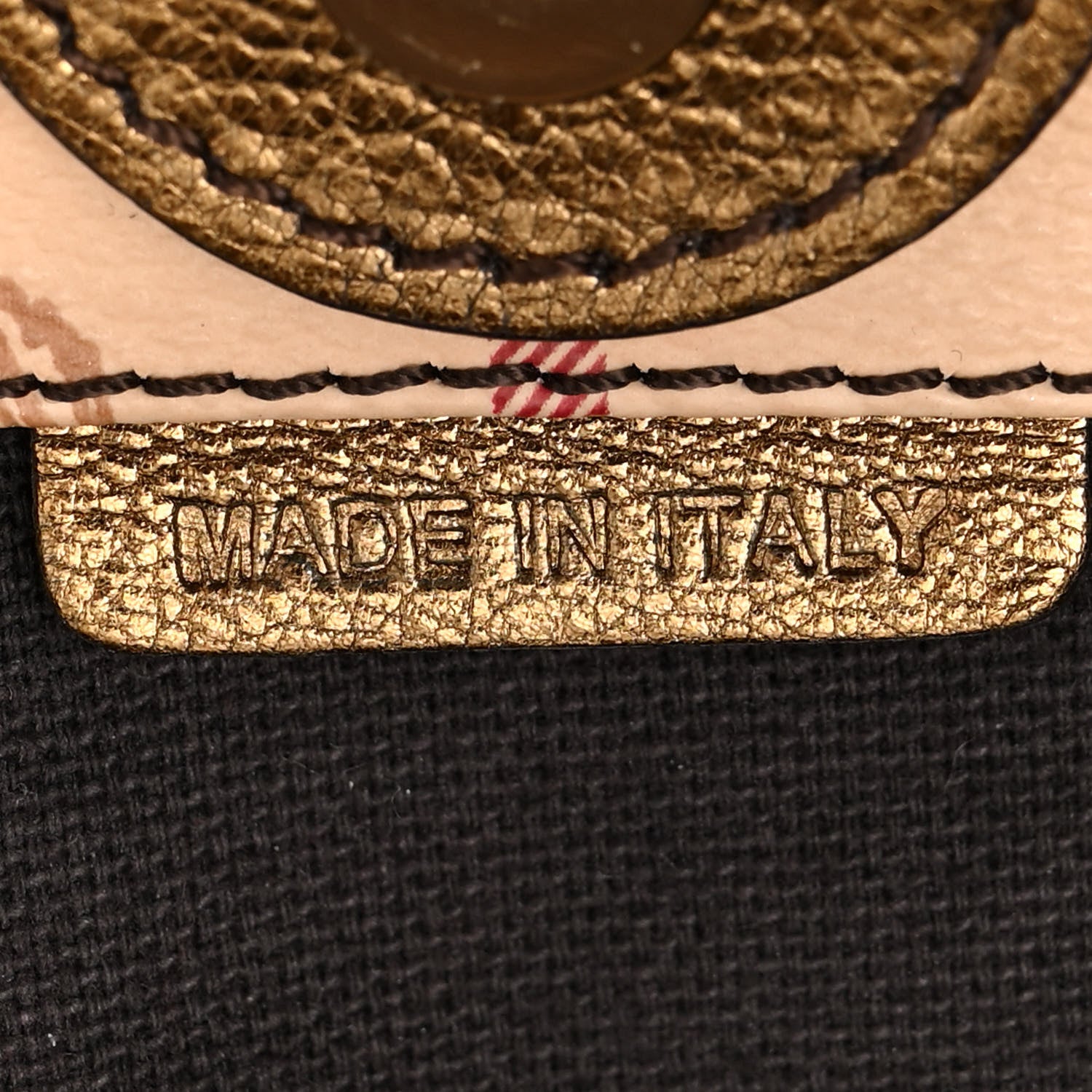 Burberry Haymarket Check Small Canterbury Tote Bronze 7 of 17