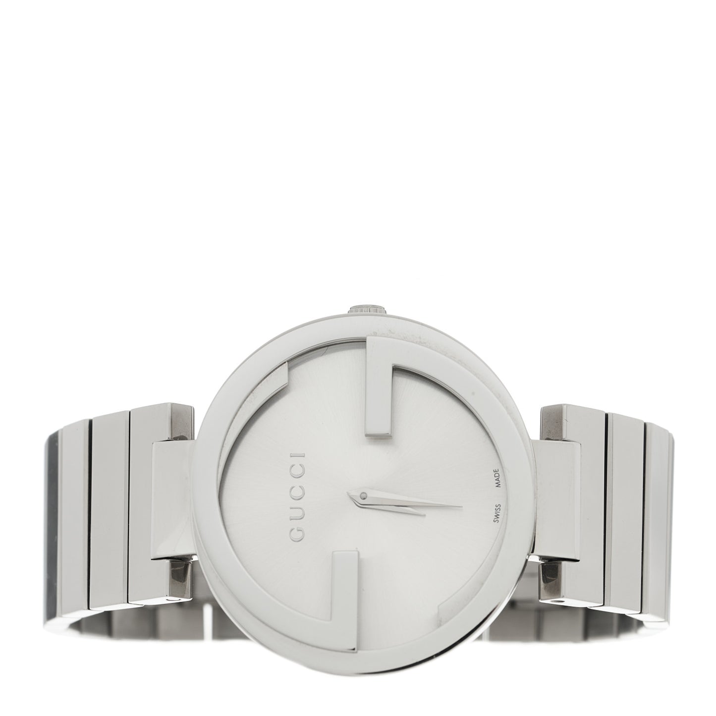 Stainless Steel 37mm Interlocking G Quartz Watch