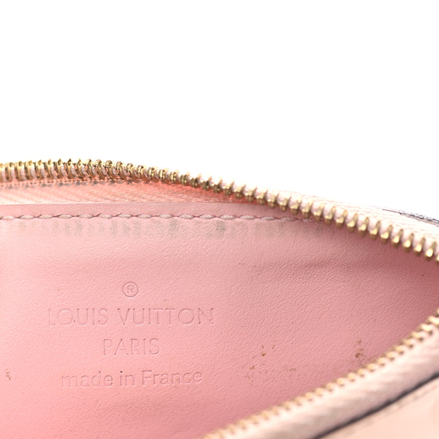 Vernis Key Pouch Rose Ballerine