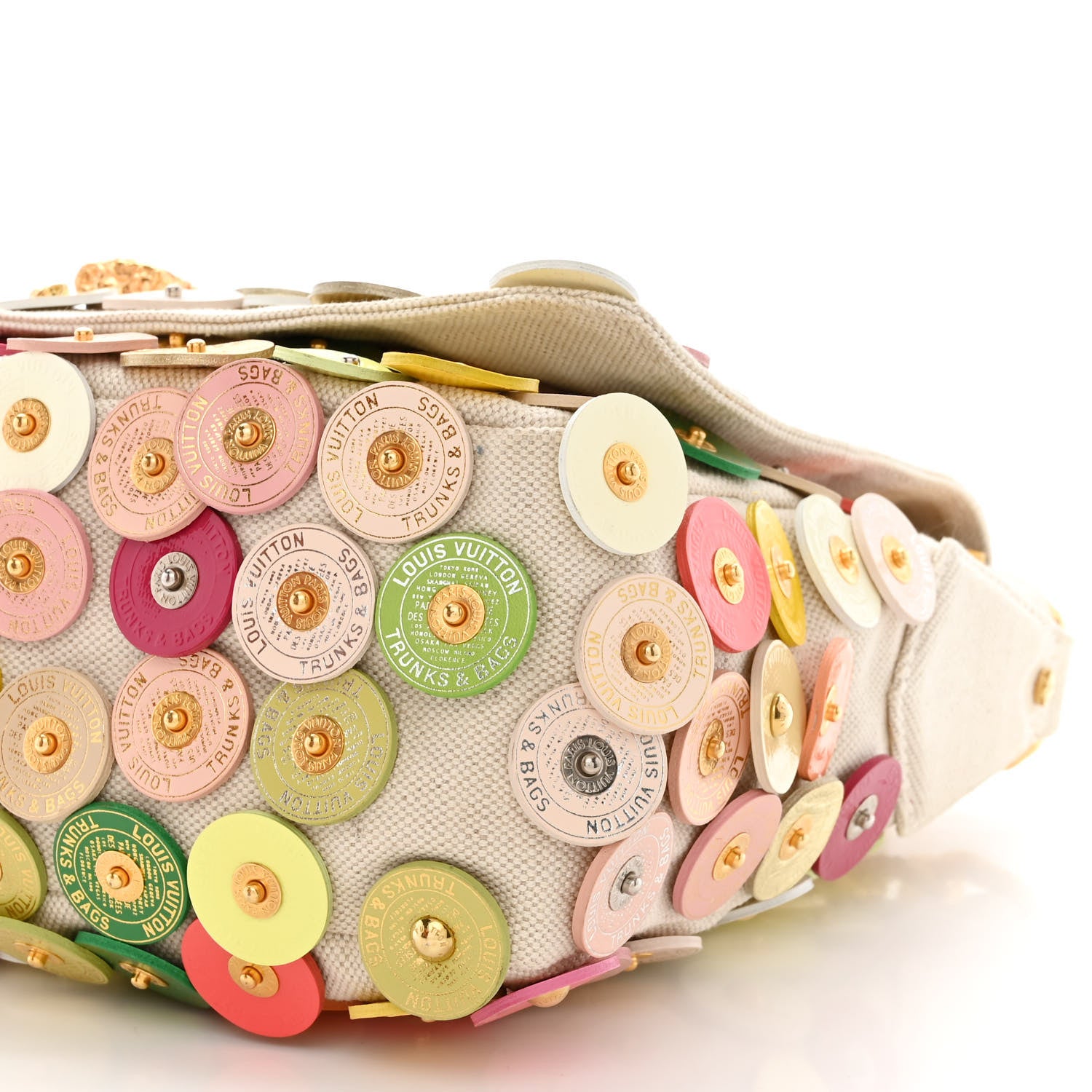 Louis Vuitton Polka Dot Fleurs Viviane 10 of 10