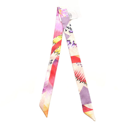 Hermes Silk Marble Doll Twilly Rose Multicolor 2 of 3
