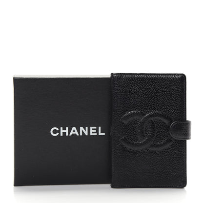 Chanel Caviar Timeless CC Ring Agenda Planner Black 10 of 10