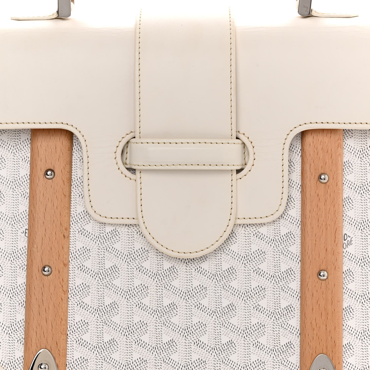Goyard Goyardine Saigon MM White 6 of 9