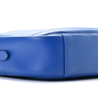 Louis Vuitton Calfskin New Wave Camera Bag Bleu Neon 5 of 10