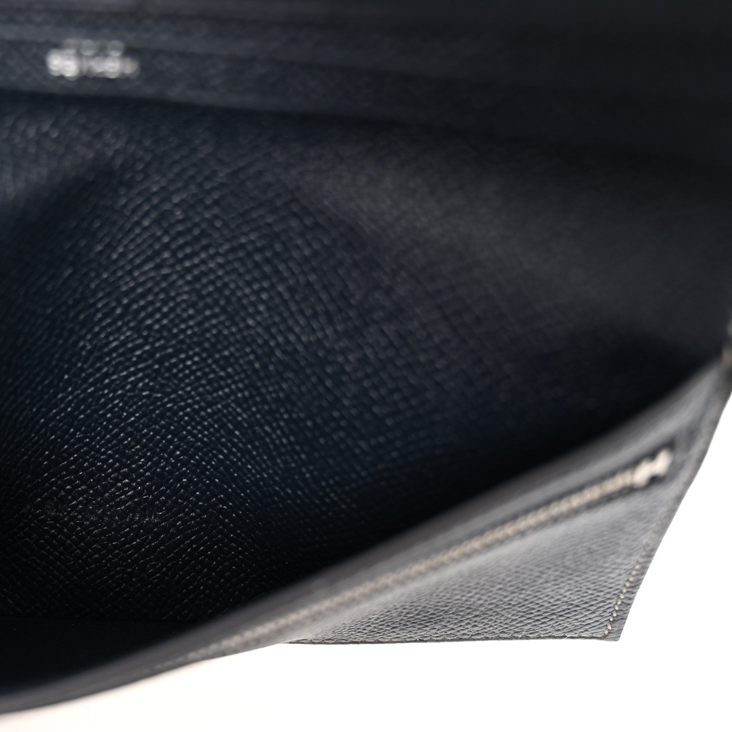 Hermes Epsom Bearn Gusset Wallet Gris Tourterelle Bleu Indigo 6 of 6