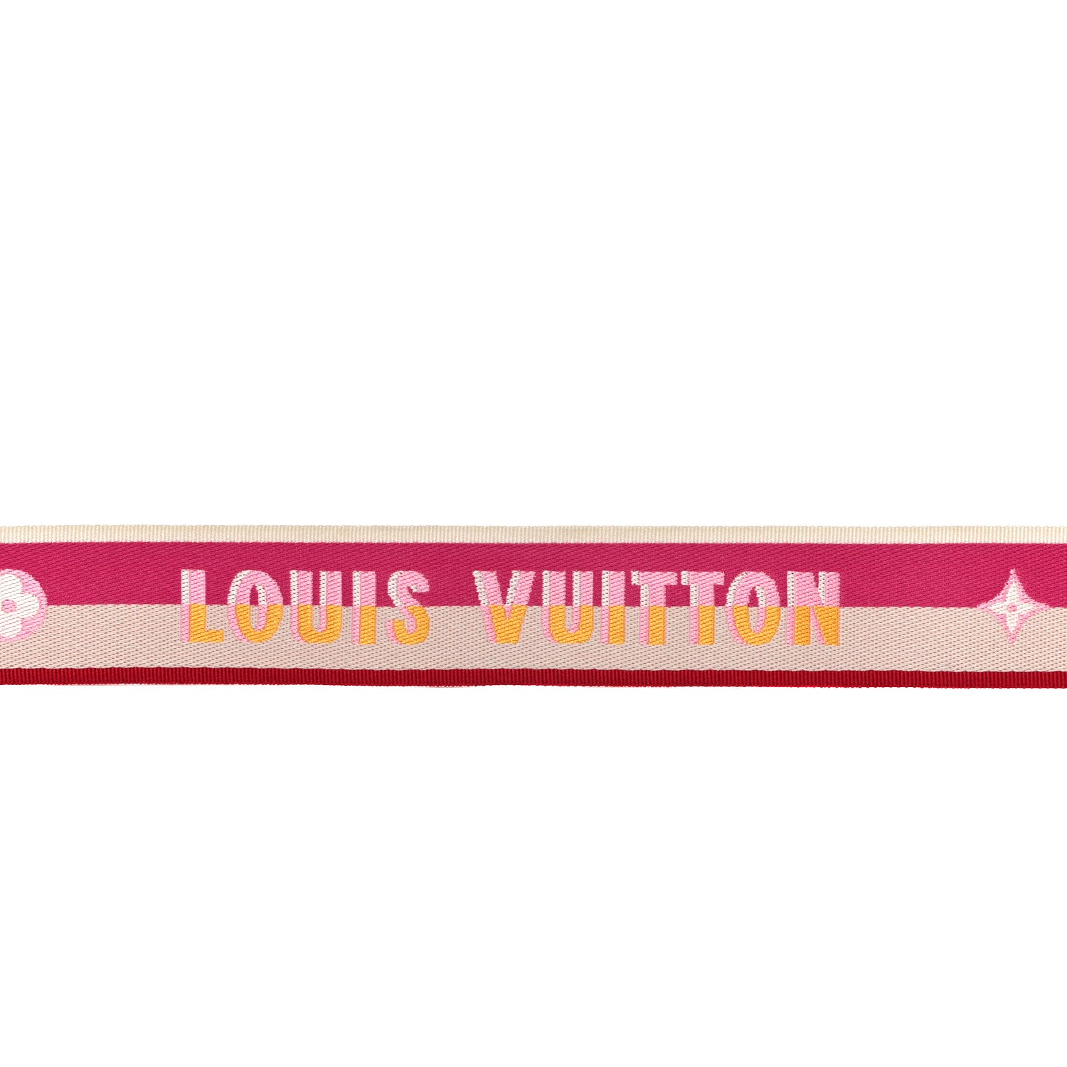 Louis Vuitton Jacquard Speedy Bandouliere 20 Shoulder Strap Fuchsia 4 of 6