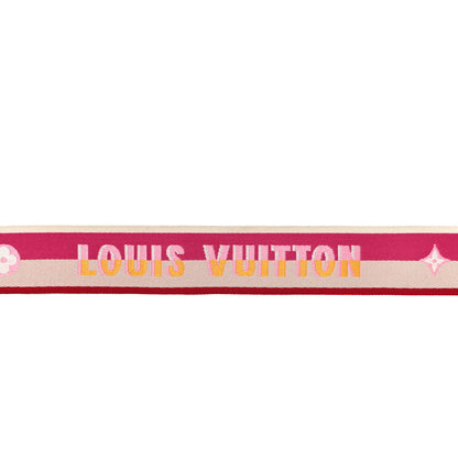 Louis Vuitton Jacquard Speedy Bandouliere 20 Shoulder Strap Fuchsia 4 of 6