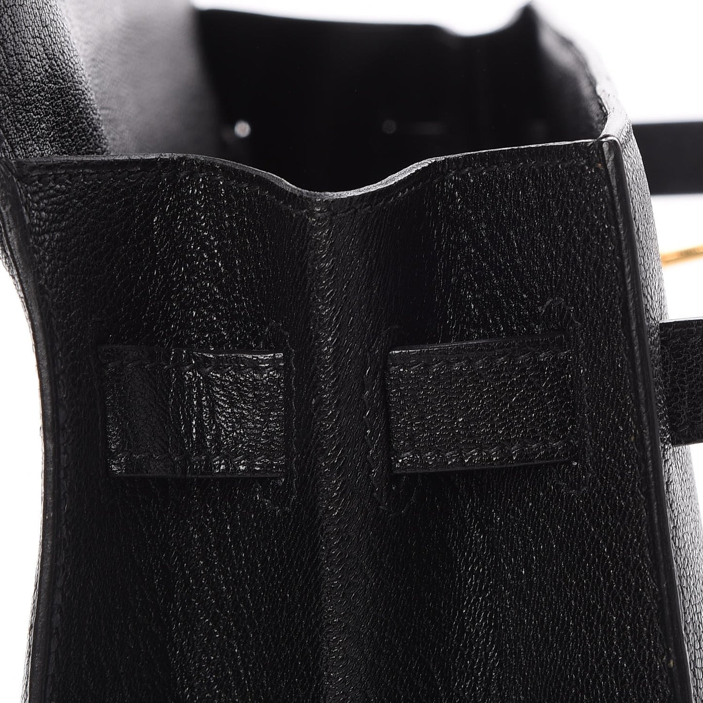 Chevre de Coromandel Kelly Sellier 35 Black