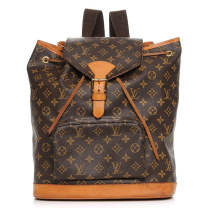 Louis Vuitton Monogram Montsouris GM Backpack 1 of 9