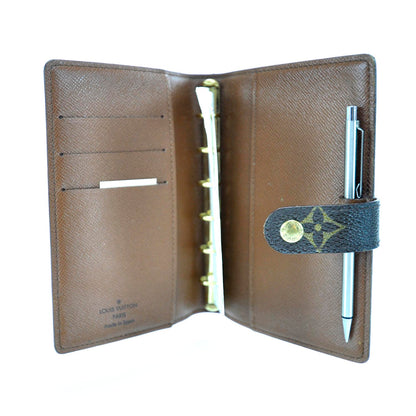 Louis Vuitton Monogram Mini Agenda Cover w Pen 8 of 8