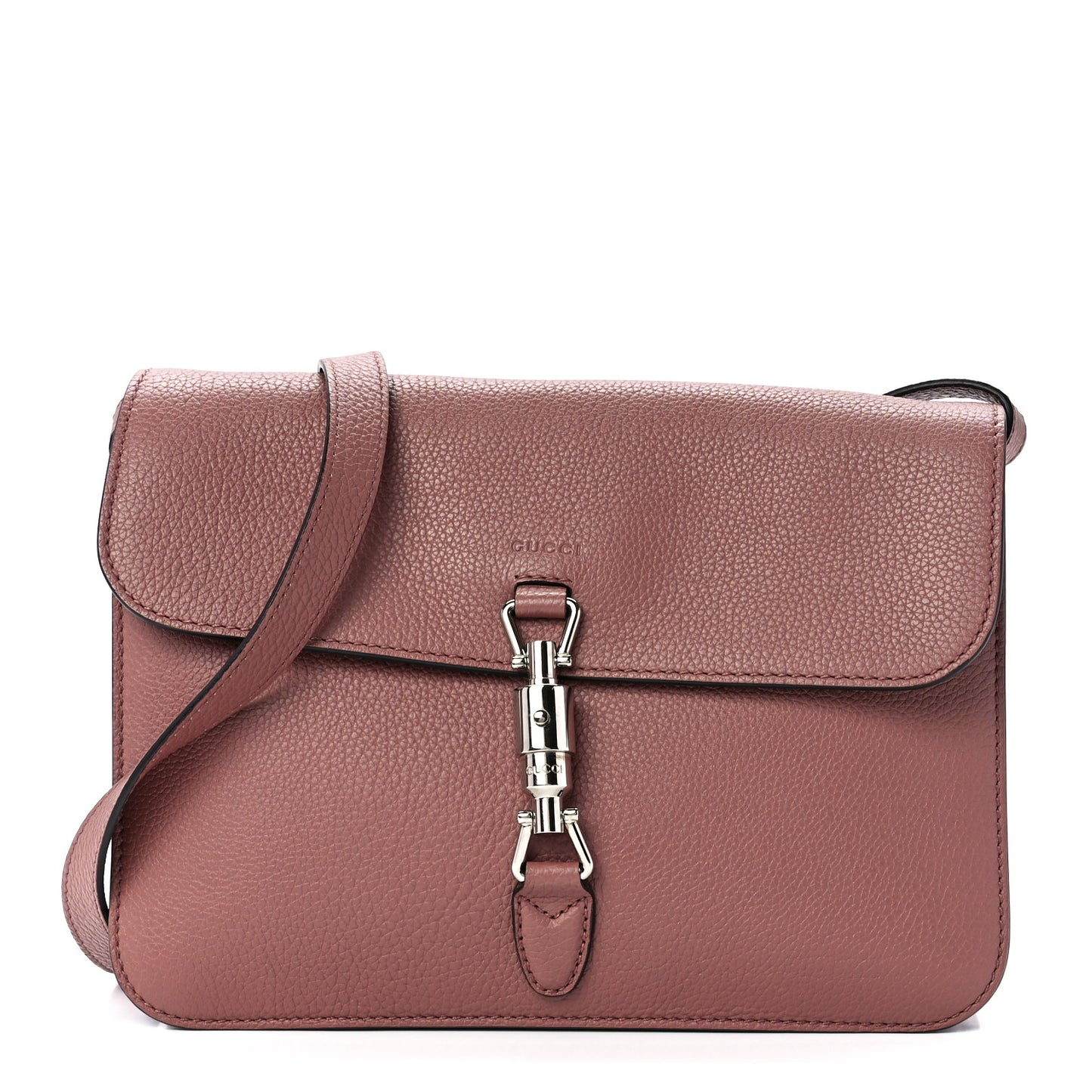 Grand Prix Calfskin Small Jackie Shoulder Bag Mauve