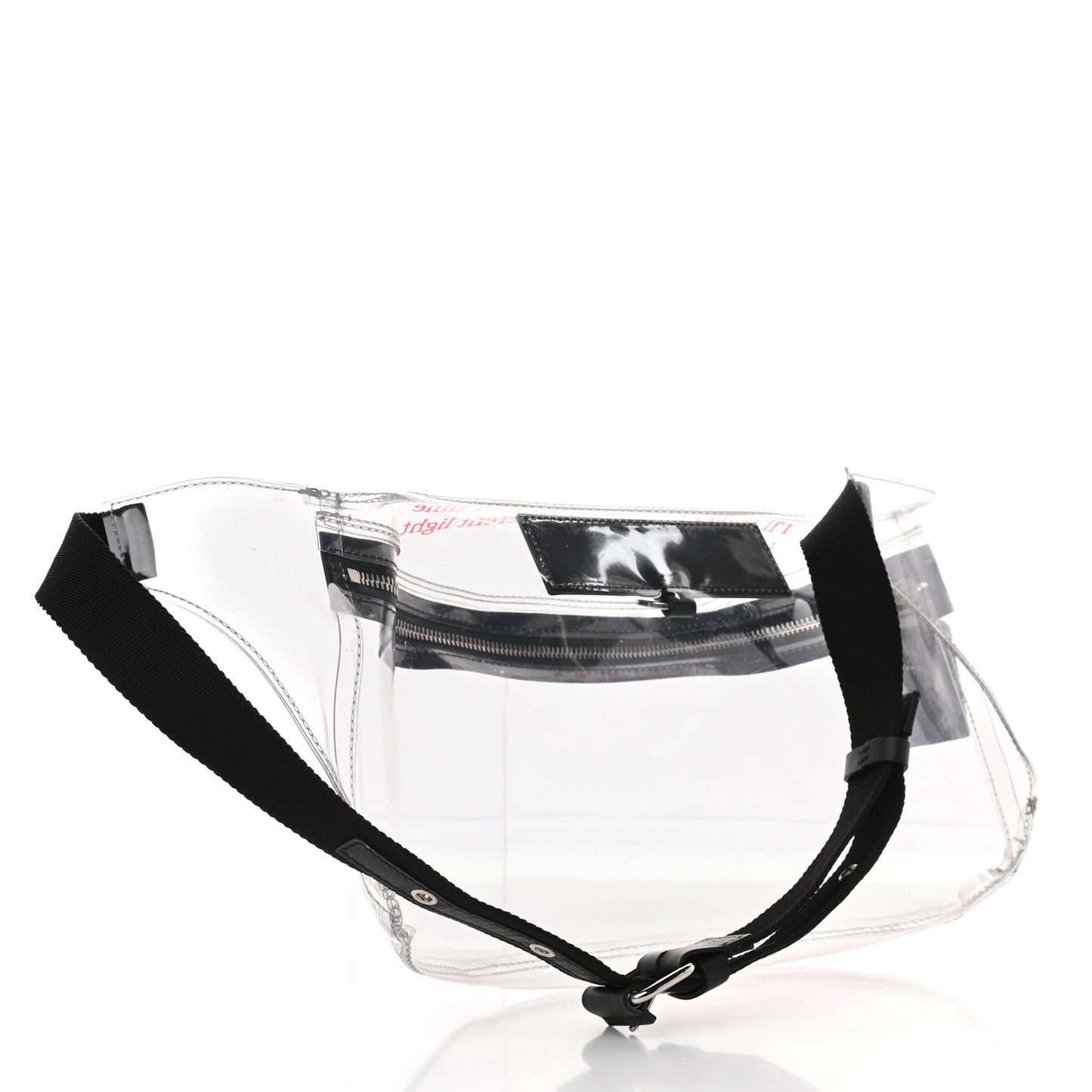 PVC VLTN Belt Bag Black