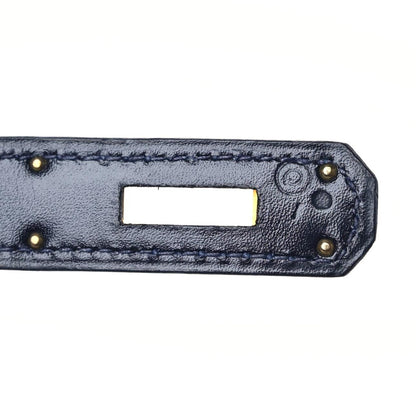 Hermes Box Kelly Retourne 32 Indigo 7 of 21