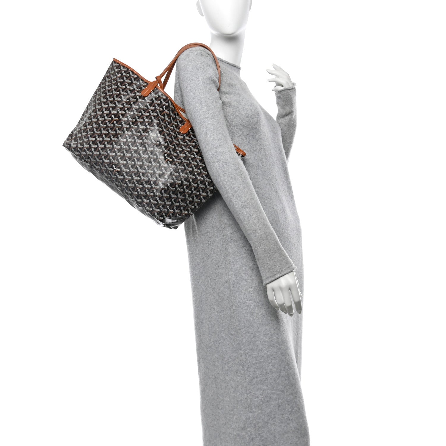 Goyard Goyardine Saint Louis PM Black Gold 2 of 12