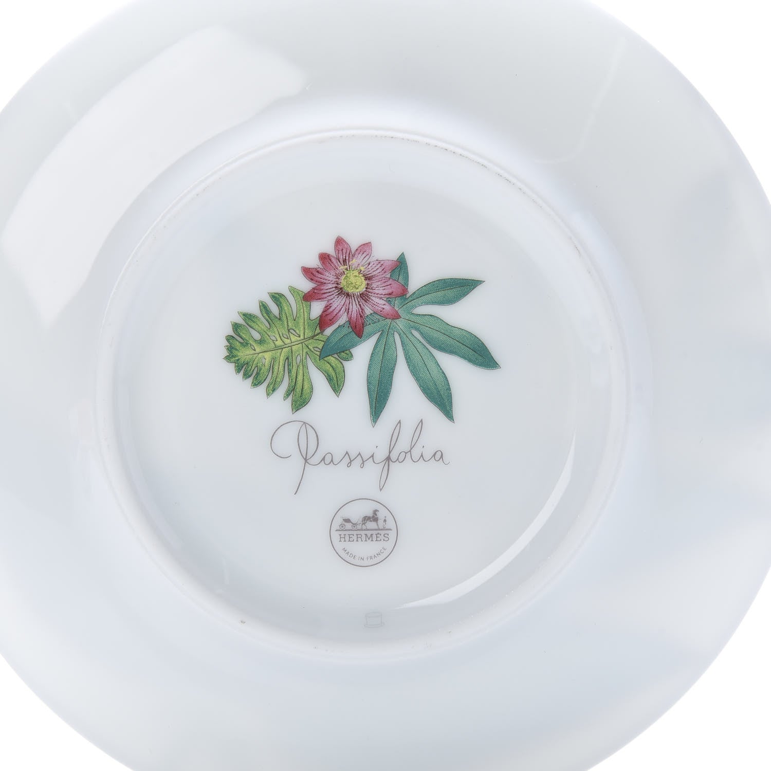 Hermes Porcelain Passifolia Tamaya Dessert Plate Set of 2 4 of 6