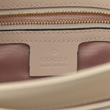 Gucci Calfskin Medium Arli Flap Shoulder Bag White 6 of 12