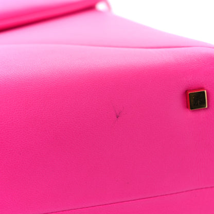 Valentino Garavani Nappa Tonal Monochrome One Stud Top Handle Bag Pink PP 11 of 11