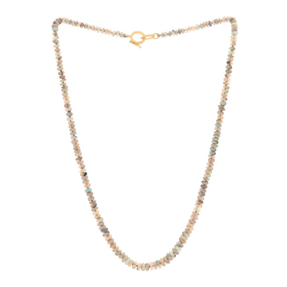 Irene Neuwirth 18K Yellow Gold Opal Candy Beaded Necklace 3 of 6