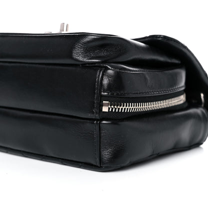 Chanel Aged Calfskin Quilted Express Zip Around Flap Black 9 of 12