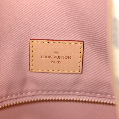 Louis Vuitton Damier Azur Graceful MM Rose Ballerine 6 of 9